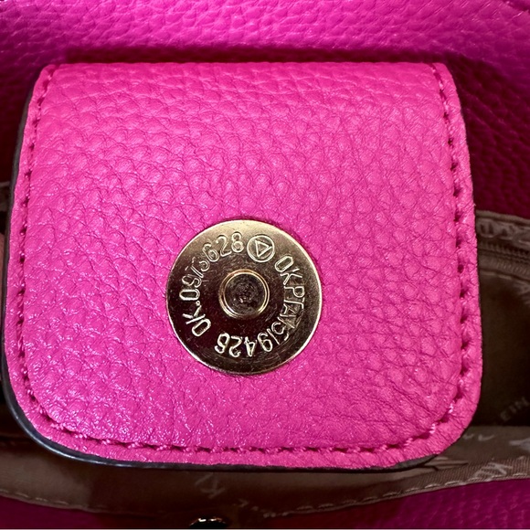 Anne Klein Logo Triple Compartment Crossbody Bag - Picture 6 of 9